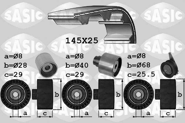 Sasic 1756073 - Kit de distribution droxauto.com