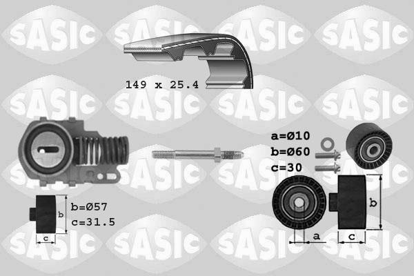 Sasic 1750004 - Kit de distribution droxauto.com