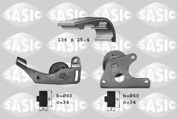 Sasic 1750001 - Kit de distribution droxauto.com