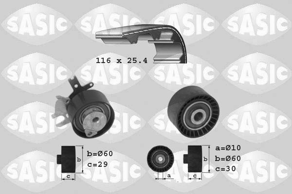 Sasic 1750014 - Kit de distribution droxauto.com