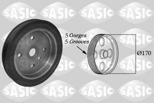Sasic 2150062 - Poulie, vilebrequin droxauto.com