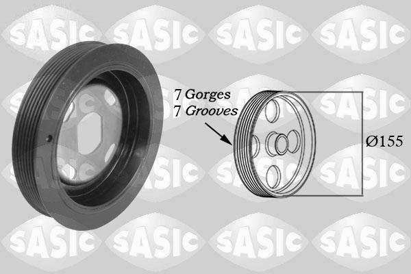 Sasic 2150078 - Poulie, vilebrequin droxauto.com