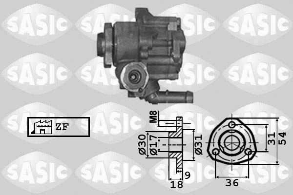 Sasic 7076023 - Pompe hydraulique, direction droxauto.com
