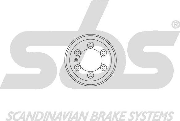 SBS 1825.262507 - Tambour de frein droxauto.com