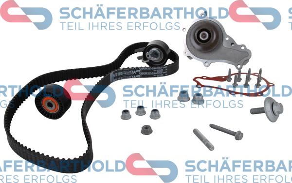 Schferbarthold 935 06 849 01 11 - Pompe à eau + kit de courroie de distribution droxauto.com