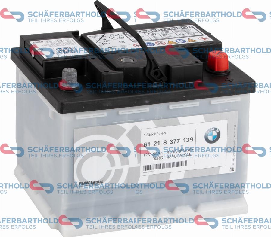 Schferbarthold 415 02 605 01 11 - Batterie de démarrage droxauto.com