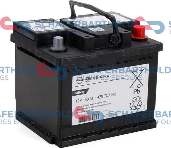 Schferbarthold 415 16 651 01 11 - Batterie de démarrage droxauto.com