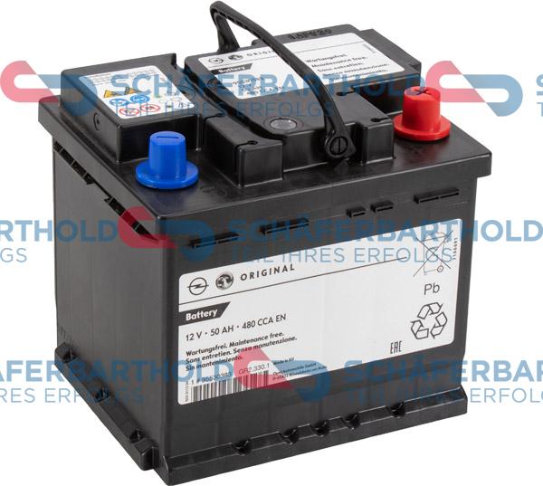 Schferbarthold 415 16 653 01 11 - Batterie de démarrage droxauto.com