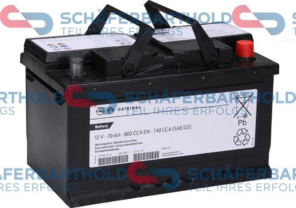 Schferbarthold 415 16 670 01 11 - Batterie de démarrage droxauto.com