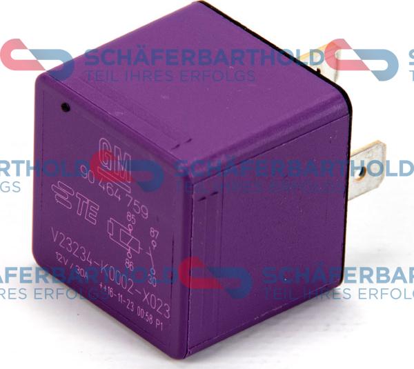 Schferbarthold 412 16 512 01 22 - Relais, pompe à carburant droxauto.com