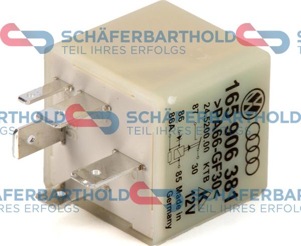 Schferbarthold 412 18 502 01 11 - Relais, pompe à carburant droxauto.com