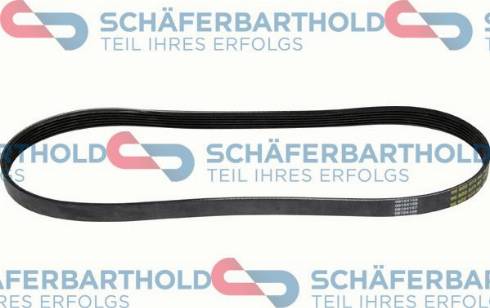 Schferbarthold 300 06 858 01 11 - Courroie trapézoïdale à nervures droxauto.com