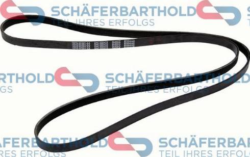 Schferbarthold 300 06 863 01 11 - Courroie trapézoïdale à nervures droxauto.com