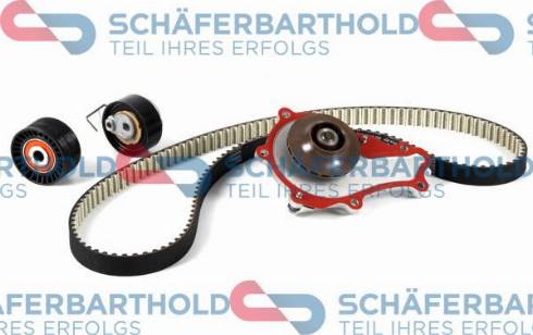 Schferbarthold 300 16 511 01 12 - Pompe à eau + kit de courroie de distribution droxauto.com