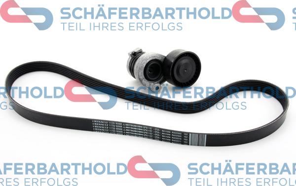 Schferbarthold 300 28 509 01 11 - Jeu de courroies trapézoïdales à nervures droxauto.com