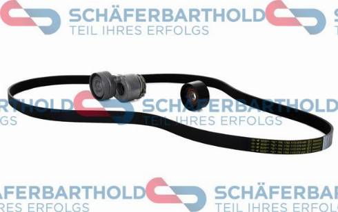 Schferbarthold 300 28 501 01 11 - Jeu de courroies trapézoïdales à nervures droxauto.com