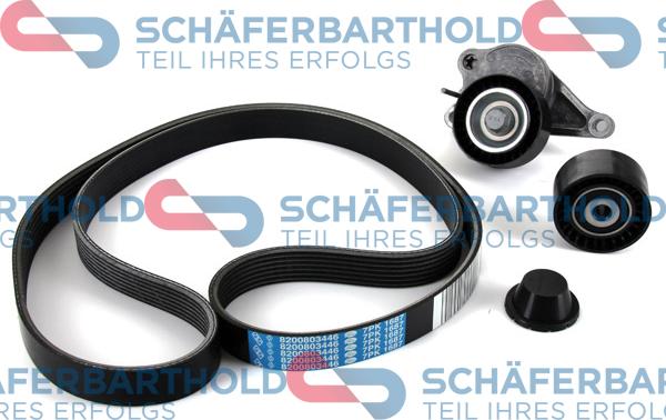 Schferbarthold 300 28 515 01 11 - Jeu de courroies trapézoïdales à nervures droxauto.com