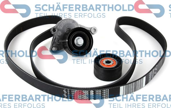 Schferbarthold 300 28 516 01 11 - Jeu de courroies trapézoïdales à nervures droxauto.com