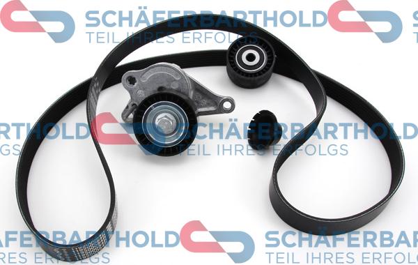 Schferbarthold 300 28 511 01 11 - Jeu de courroies trapézoïdales à nervures droxauto.com