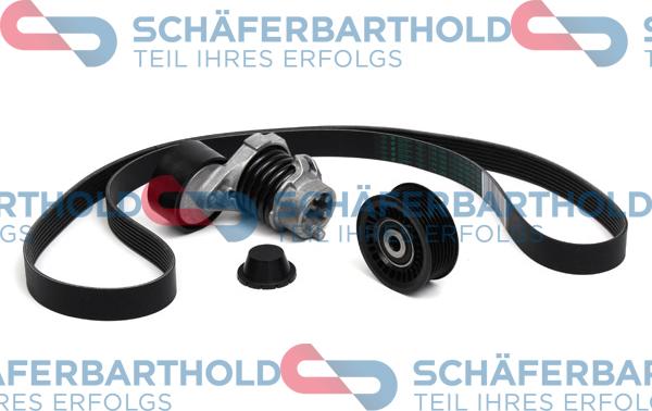 Schferbarthold 300 28 513 01 11 - Jeu de courroies trapézoïdales à nervures droxauto.com