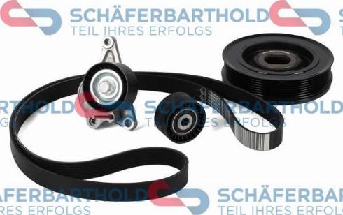 Schferbarthold 300 28 517 01 11 - Jeu de courroies trapézoïdales à nervures droxauto.com