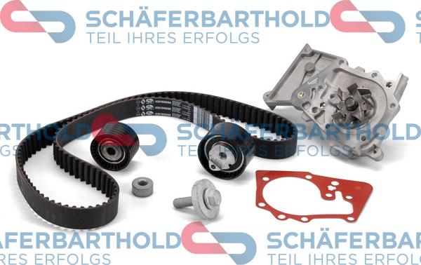 Schferbarthold 300 28 001 01 11 - Pompe à eau + kit de courroie de distribution droxauto.com