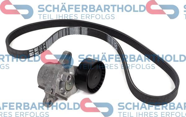 Schferbarthold 300 27 046 01 11 - Jeu de courroies trapézoïdales à nervures droxauto.com