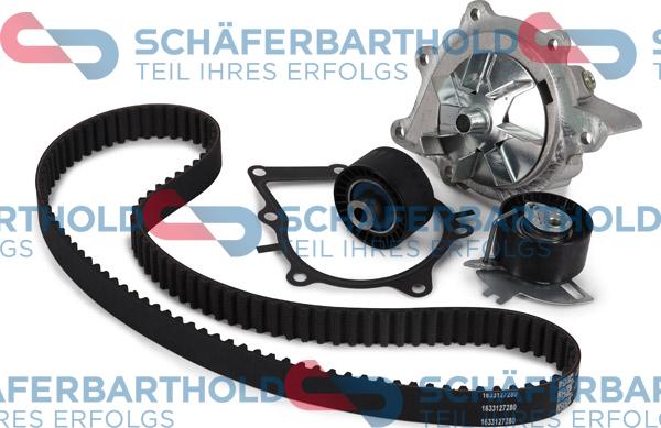 Schferbarthold 300 27 048 01 11 - Pompe à eau + kit de courroie de distribution droxauto.com