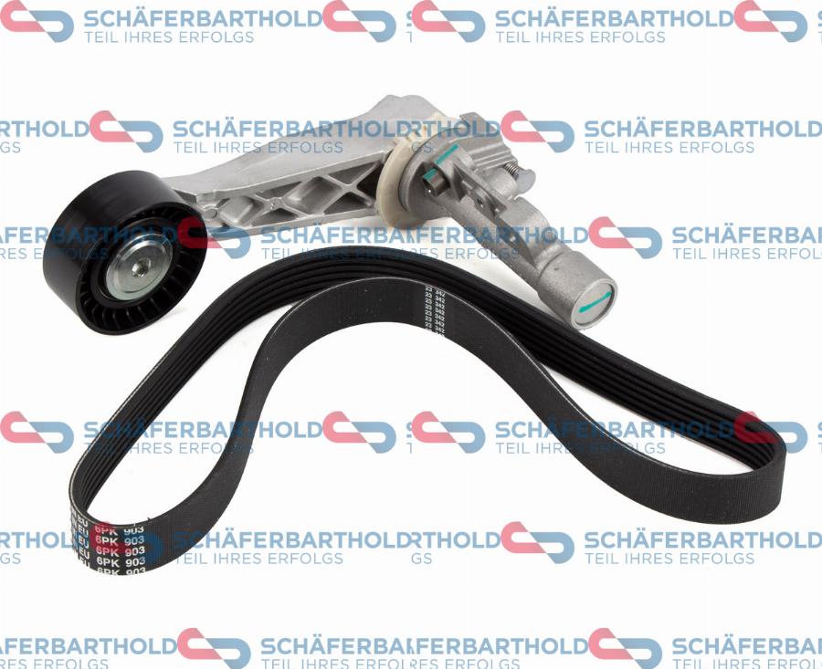 Schferbarthold 300 27 052 01 11 - Jeu de courroies trapézoïdales à nervures droxauto.com