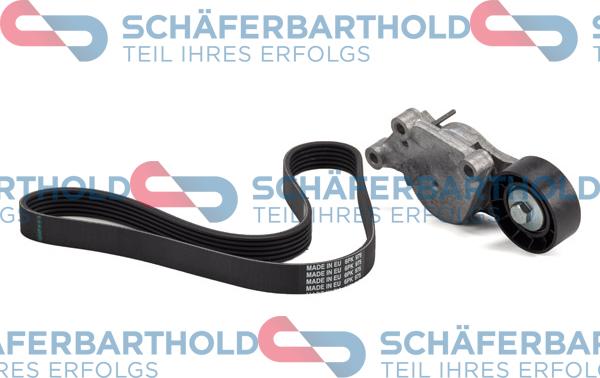 Schferbarthold 300 27 025 01 11 - Jeu de courroies trapézoïdales à nervures droxauto.com