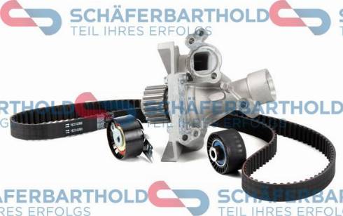 Schferbarthold 300 27 023 01 11 - Pompe à eau + kit de courroie de distribution droxauto.com