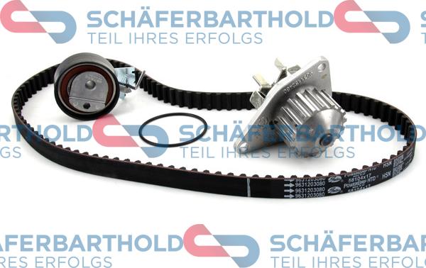 Schferbarthold 300 27 357 01 11 - Pompe à eau + kit de courroie de distribution droxauto.com