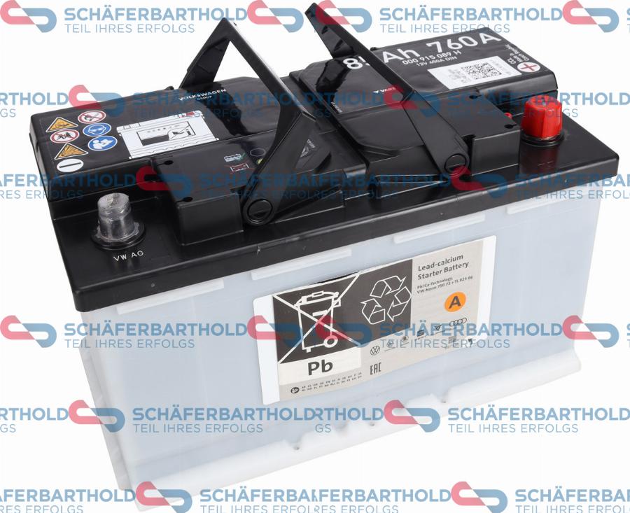 Schferbarthold 319 18 689 01 11 - Batterie de démarrage droxauto.com
