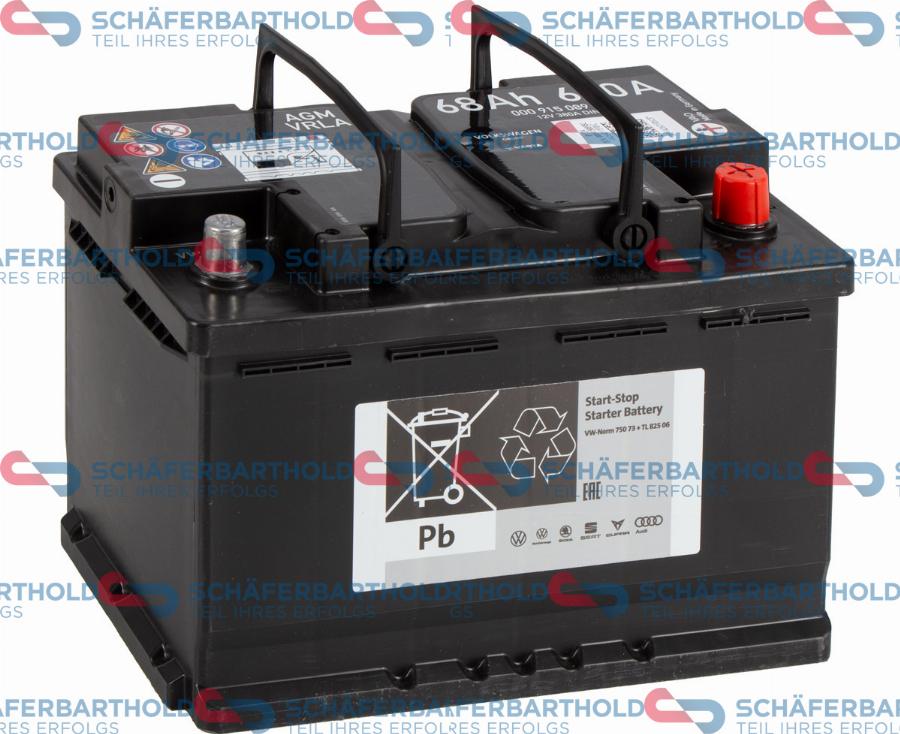 Schferbarthold 319 18 681 01 11 - Batterie de démarrage droxauto.com