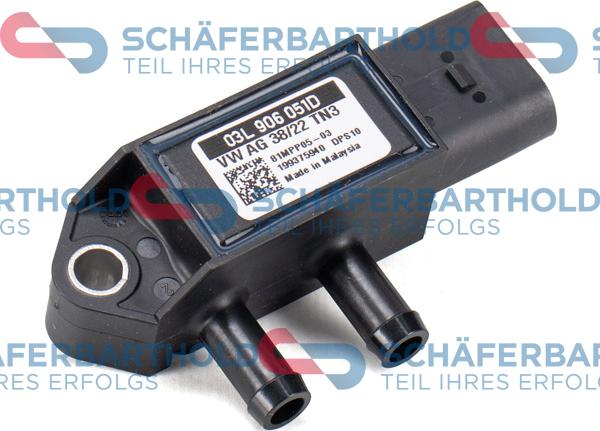 Schferbarthold 319 18 219 01 11 - Capteur, pression des gaz échappement droxauto.com