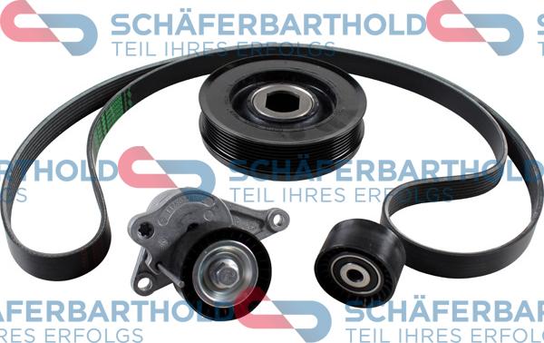 Schferbarthold 310 28 568 01 11 - Jeu de courroies trapézoïdales à nervures droxauto.com