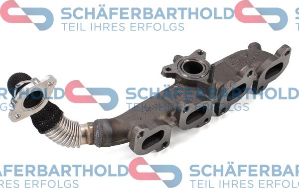 Schferbarthold 318 16 100 01 11 - Collecteur, système d'échappement droxauto.com