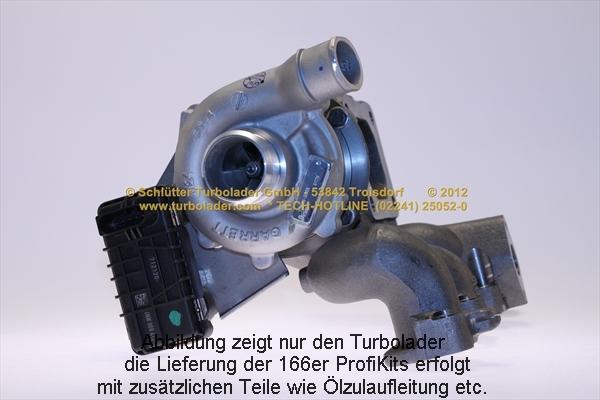 Schlütter Turbolader 166-05065 - Turbocompresseur, suralimentation droxauto.com