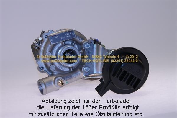 Schlütter Turbolader 166-00775 - Turbocompresseur, suralimentation droxauto.com