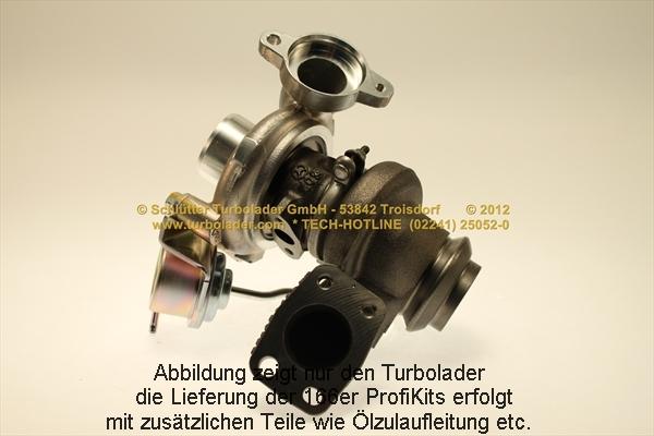 Schlütter Turbolader 166-01671 - Turbocompresseur, suralimentation droxauto.com