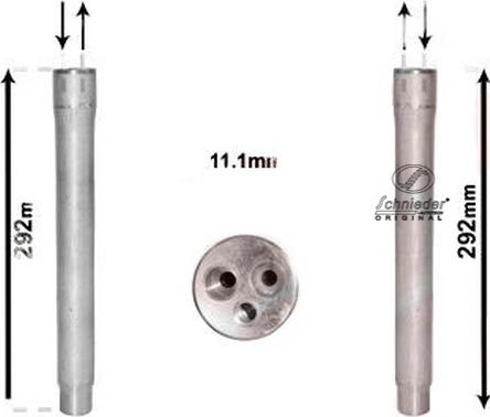 SCHNIEDER AUTOTECH BMS45.00059 - Filtre déshydratant, climatisation droxauto.com