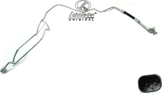 SCHNIEDER AUTOTECH BZS19.00459 - Conduite à haute / basse pression, climatisation droxauto.com