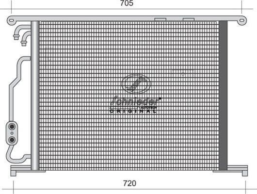 SCHNIEDER AUTOTECH BZS85.00011 - Condensateur, climatisation droxauto.com