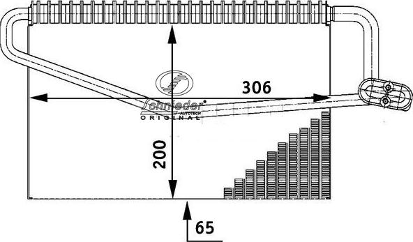 SCHNIEDER AUTOTECH BZS85.00104 - Évaporateur climatisation droxauto.com
