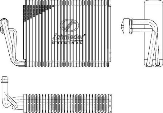 SCHNIEDER AUTOTECH BZS85.00108 - Évaporateur climatisation droxauto.com