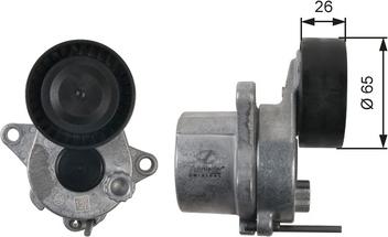 SCHNIEDER AUTOTECH BZS24.00065 - Tendeur de courroie, courroie trapézoïdale à nervures droxauto.com