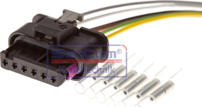 SenCom 503507 - Kit de réparation pour câbles, feu arrière droxauto.com