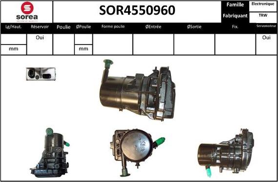 Sera SOR4550960 - Pompe hydraulique, direction droxauto.com