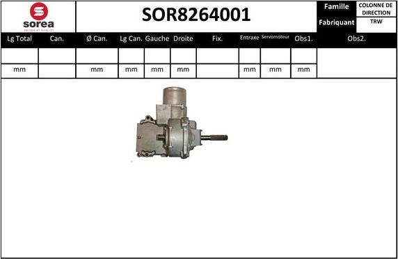 Sera SOR8264001 - Colonne de direction droxauto.com