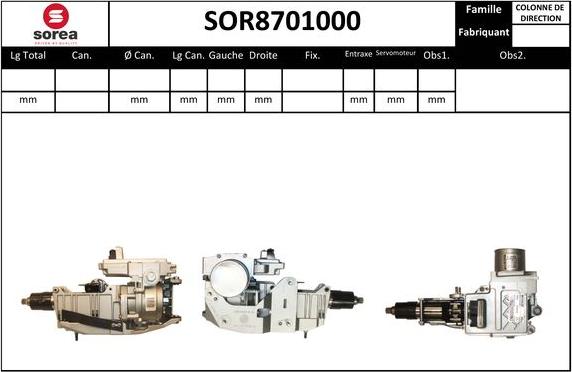 Sera SOR8701000 - Colonne de direction droxauto.com